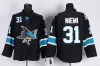 Benutzerdefinierte Männer Frauen Young San Jose Sharks Jersey 8 Pavelski 9 Evander Kane 19 Joe Thornton 39 Logan Couture 88 Brent Burns Hockey-Trikots