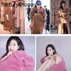 MAXMARAS COAPE TEDDY OURS FEMANS CASHERE MATEURS LOOD HIVER Song Qian Liu Tao Même style Pink Mid Longue Imitation avec Co 5IC9