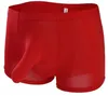 Sous-vêtements hommes éléphant nez couple glace soie boxer shorts contraction abdominale séparation antibactérienne J-J coin plat