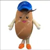 Halloween Fursuit Potato Mascot Costume Unisex Cartoon Anime theme character Carnival Men Women Dress Christmas Fancy Performance Party Dress