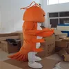 2019 Ny hummer Langouste Mascot Costume Räkor Kostym Crayfish Birthday Party Fancy Dress223f