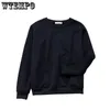 Wtempo Sıradan Sweatshirts Kadın Pullover Street Giyim Sokak Giyim Katı Hiphop Basic O Boyun Gevşek Çekme Çekme Çekiş 240115