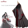 Uwowo wei wuxian o patriarca yiling cosplay grandmaster do cultivo demoníaco traje wei wuxian mo dao zu shi traje men281m