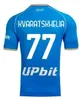 23 24 NAPOLI Soccer Jerseys Maglia Napoli 2023 2024 ZIELINSKI KVARATSKHELIA KIDS CAMPIONI D'ITALIA Hommes Enfants FOOTBALL CHEMISE OSIMHEN LOZANO SSC Napoli Maillots de foot