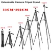 Tripods Tripod For Phone Camera Tripod Stand with Bluetooth Remote Phone Holder Lightweight Universal Photography For Huawei DSLRL240115