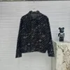 10a Cappotto da uomo di alta qualità Giacche di design di lusso 24ss Primavera Autunno Nuova giacca di jeans a fiori distrutti Giacca casual allentata da uomo Top