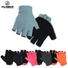 YKYWBIKE gants de cyclisme demi doigt hommes femmes Sports d'été antichoc gants de sport vélo léger doux gant de vélo 240112