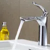 Banyo lavabo musluklar tek delikli mutfak musluk vanity mikser sapı Çekme soğuk su muslukları güverte el monte