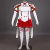 Vrouwen Sword Art Online Asuna Halloween Cosplay Kostuum Outfit Jurk Dress2480