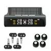 Parts Smart TPMS Car Tire Pressure Monitoring System Solar Power Digital LCD Display Auto Security Alarm Systems