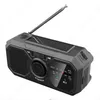 Radio Solar Power Hand Crank Radio FM/AM Multifunctional Radio 1200mAh Battery SOS Alarm for Backpacking Picnic Vacation