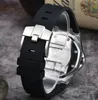 Orologi da uomo di lusso delle migliori marche Cronometro al quarzo Movimento a batteria Cronografo Orologio Cintura in gomma Uomo Ragazzo Sport Luminoso Giorno Data Orario Lussuoso orologio da polso maschile