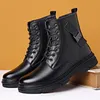 Man ankle Boots lace up oxfords Men's Chelsea Boot Handmade Autumn Winter Shoes Casual Ankle Boots Zapatos De Hombre 240115