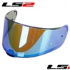 LS2 FF801 FF397 Professional Glass FF801FF397ドロップデリバリーオートバイルオートサイクルアクセサリーOTQVU用のオートバイヘルメットヘルメットシールド