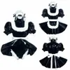 Sissy Maid Pvc Dress Romper Sissy Boy CD telewizja dostosowana do Cosplay Costplay276r