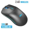 Mouse 2.4g sem fio mouse para jogos 3600dpi 6 botões mudo ergonômico para livro laptop pc jogo entrega computadores teclados de rede i otmru