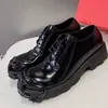 Metal Derby Leather Shoes Men Genuine Leather Women Designer Boots D Toe Dress Shoe