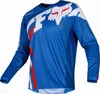 2024 Men's T-shirts Fox Speed Down Outdoor Cycling Long Sleeve Top Mountain Bike Racing Suit