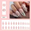 False Nails Pearl & Rhinestone Embellished Fake Environment Friendly ABS Resin Material For DIY Your Own Nail Art At Home