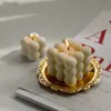 Narzędzia rzemieślnicze 3D kostka do sześcianu świeca silikonowa forma domu dekoracje pachnące świecy ręcznie robiony czekoladowy deser do pieczenia narzędzie YQ240115