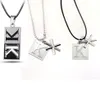 Hänghalsband anime k projekt suoh mikoto metallhalsband cosplay choker pärla lång krage män kvinnor290w