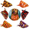 Abbigliamento per cani 2024 Halloween Decora bandane Accessori Sciarpa per animali domestici per piccoli bavaglini Forniture per cuccioli di gatto