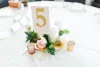 Place Card Holders Table Number Stand Table Card Holder Wire Table Picture Photo Holder with Heart Shape Menu Memo Clips for Wedding Fa LL