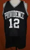 12 God Shammgod Providence Branco Preto Retro Clássico College Basketball Jersey Mens Ed Personalizado Número e Nome Jerseys