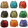 Jewelry Pouches Chinese Style Multi Color Embroidery Auspicious Cloud Cloth Storage Bag Pouch Necklace Bracelet Container