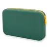 Cosmetic Bags Portable Silicone Toiletry Kit Bag With Zipper Closure Detachable Strap For Home Travel Easy-to-clean