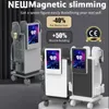 Máquina de jateamento de gordura para construção muscular EMSzero Pro EMS atualizada 4 alças HI-EMT Abs Firming Curve Shaping EMSzero Salon com almofada de piso pélvico