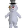 2018 MASCOT CITY di alta qualità Frosty the Snowman MASCOT costume anime kit mascotte tema fancy dress297P