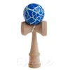 Safety Crack Pattern Toy Bamboo Kendama Wooden Educational Toys Kids Toy 240113