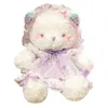 Kawai Bär Plüschtiere Spielzeug im Lolita-Stil, Teddybären, Puppe, Stofftier, weiches Kinderspielzeug, Party-Dekoration, Mädchen, Geburtstag, Weihnachten, Geschenk 240115