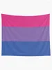 Tapestries bisexuell flagga tapestry dekoration bilder rum väggdekor för sovrum hemtillbehör hängande