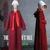 The Handmaids Tale Offred Red Dress Cloak Cosplay Costume263v
