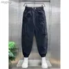 Pantaloni da uomo Pantaloni sportivi da uomo con elastico in vita pantaloni casual a lanterna moda uomo tutti abbinabili abbigliamento autunno e inverno Area ME ADT YQ240115