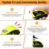 LOCKS ELEPOW BIKE MOTORCYCLE ALARM DISC BRAKE LOCK 120DB uppladdningsbar cykelmoto Anti Stöld Alarmsystem Motorcykeltillbehör