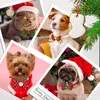 Dog Apparel 10PCS Cute Pet Bowtie Christmas Sparkling Puppy Bowties Cat Bow Tie Collar Accessories For Small Dogs