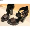 nueva pendiente las sandalias verano versin coreana la cmoda Moda Salvajedediamantes EnbrutocontaCones Tacn ALTO35-41 MJJJ21147