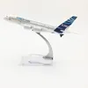 A380 Prototypowy model samolotu Airbus A380 samolot 16 cm metalowy stop Diecast 1 400 Model samolotowy dla dzieci 240115