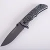 DA302 High Hardness Camping Folding Knife Stainless Steel Hunting Knifes Survival Pocket Knives Multi function Outdoor Cutlery Blades Sharpen Cutter