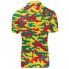 Herren Polos Kamerun Kostenlose benutzerdefinierte Namensnummer Logo Land Poloshirt Nation Flagge Kamerun Kameruner Cm Französischer Aufdruck Po Freizeitkleidung