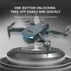 F194 Mini Drone HD Dual Camera Dron Dron Bezszczotkowy silnik Helikopter RC Składany quadcopter Fly Prezenty UAV