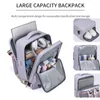 School Bags Women Travel Backpack Airplane Large Capacity Multi-Function Luggage Lightweight Waterproof Women's Casual Notebook Bagpacks