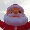 Outdoor Activities Customized Christmas Character Inflatable Lofty Santa Claus 12mH (40ft) With blower Giant Air Blown Santa Model Balloon for sale