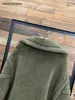 Maxmaras Coat orsacchiotto femminile da donna Cashmere Coats Wool Winter 2024 New Star Style Army Green Fur Particle Fleece Fleece Mid Len S0LJ