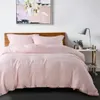 100% French Linen Natural Duvet Cover Soft Comfortable Quilt Comforter Queen Durable Healthy Home Textiles Bedding 240115