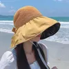 Geniş ağzına kadar kötü şapka siyah şapka açık hava kadın 50 kaplama güneş beyzbol şapkası tasarımları