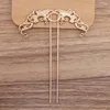 Hair Clips 10 Pieces/Bag 84 115mm Forks Metal Phoenix Bird Hairpins Bridal Headwear Accessories For Women